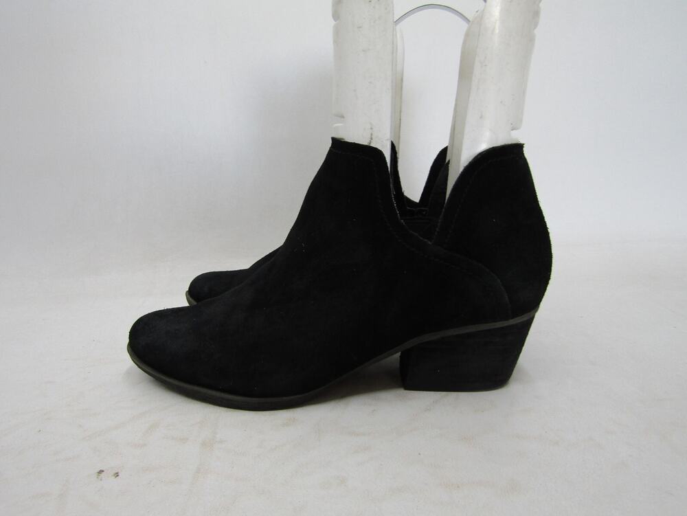 Blondo Womens Size 6 M Black Suede Ankle Fashion Boots Booties